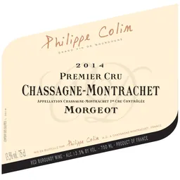 Chassagne-Montrachet Morgeot Premier Cru Rouge