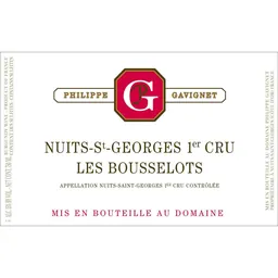 Nuits-St.-Georges Premier Cru Les Bousselots