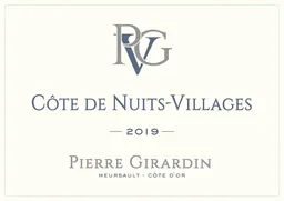 Pierre Girardin Cote de Nuits Villages