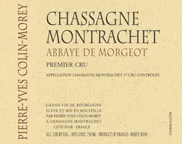 Pierre-Yves Colin-Morey Chassagne-Montrachet Abbaye de Morgeot Premier Cru