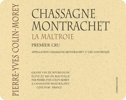 Chassagne-Montrachet La Maltroie Premier Cru