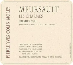 Meursault Les Charmes Premier Cru