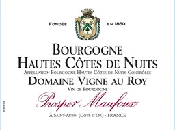Hautes Cotes de Nuits Vigne au Roy Blanc