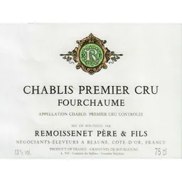 Chablis Fourchaume Premier Cru