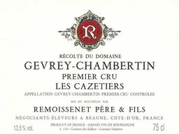 Gevrey-Chambertin Les Cazetiers Premier Cru