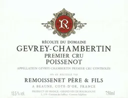 Gevrey-Chambertin Poissenot Premier Cru