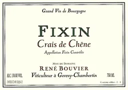 Rene Bouvier Fixin Crais de Chene