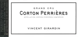 Vincent Girardin Corton Perrieres Grand Cru