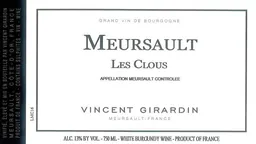 Meursault Les Clous