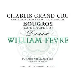 Chablis Bougros Cote Bouguerots Grand Cru