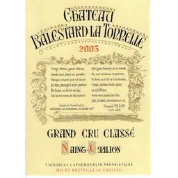 Chateau Balestard La Tonnelle