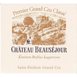 Chateau Beausejour Duffau-Lagarrosse