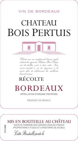 Chateau Bois Pertuis