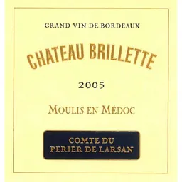 Chateau Brillette Moulis en Medoc
