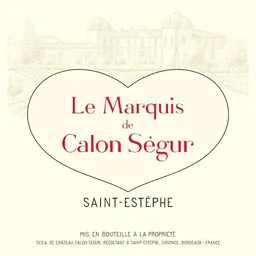 Chateau Calon-Segur Le Marquis de Calon-Segur