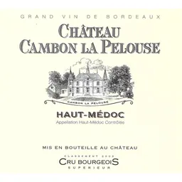 Chateau Cambon La Pelouse Haut-Medoc Cru Bourgeois Superieur
