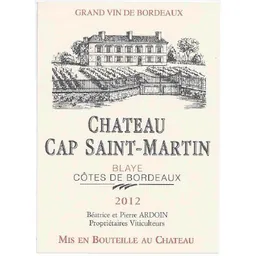 Chateau Cap Saint-Martin