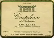 Chateau Castelnau de Suduiraut Sauternes
