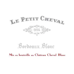 Le Petit Cheval Bordeaux Blanc