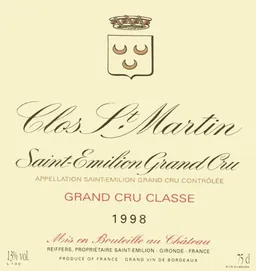 Chateau Clos St. Martin