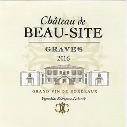 Chateau de Beau-Site Graves