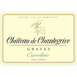 Chateau de Chantegrive Caroline Blanc