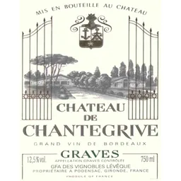 Chateau de Chantegrive Graves Blanc