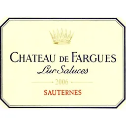 Chateau de Fargues Sauternes