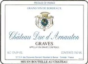 Chateau Duc d'Arnauton Graves Blanc