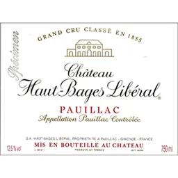 Chateau Haut-Bages Liberal