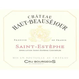 Chateau Haut-Beausejour Saint-Estephe
