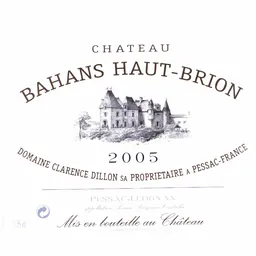 Bahans-Haut-Brion