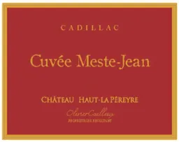 Cuvee Meste-Jean Cadillac