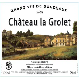 Chateau La Grolet Cotes de Bourg