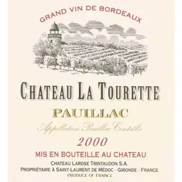 Chateau La Tourette Pauillac