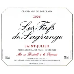 Chateau Lagrange Les Fiefs de Lagrange