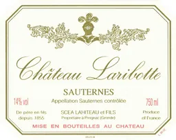 Chateau Laribotte Sauternes