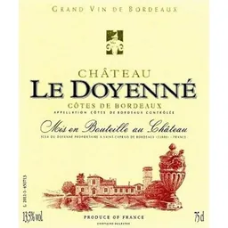Chateau le Doyenne