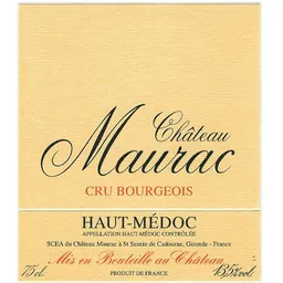 Chateau Maurac Cru Bourgeois