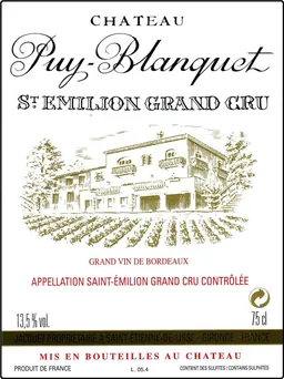 Chateau Puy Blanquet