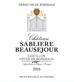 Chateau Sabliere Beausejour