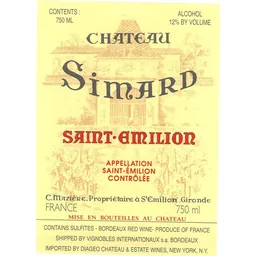 Chateau Simard Saint-Emilion