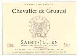 Chevalier de Gruaud St. Julien