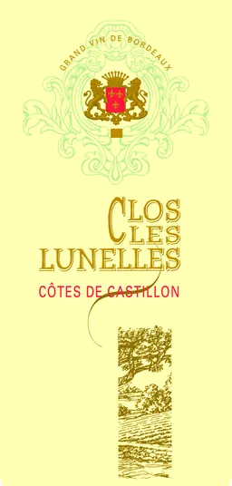 Clos Lunelles Cotes de Castillon