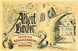 Albert Boxler Riesling Grand Cru Sommerberg