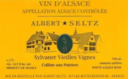 Albert Seltz Alsace Sylvaner Vieilles Vignes