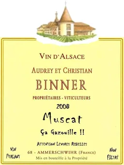 Audrey Et Christian Binner Alsace Ca Gazouille Muscat