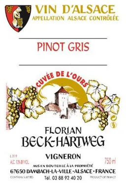 Alsace Cuvee de l'Ours Pinot Gris