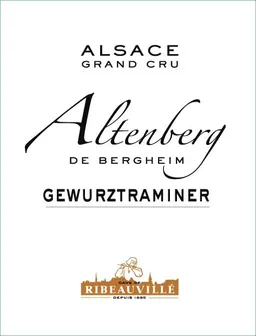 Gewurztraminer Altenberg Grand Cru