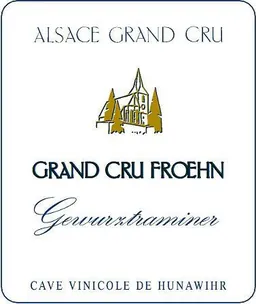 Alsace Froehn Grand Cru Gewurztraminer